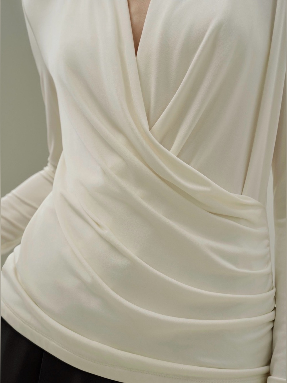 OGL Surplus Wrap Top- Size Large